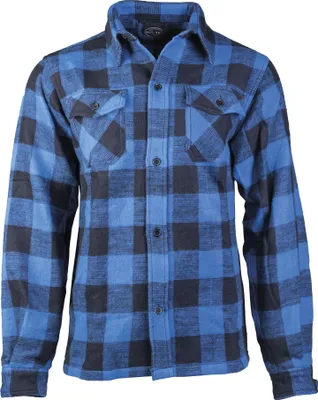 Produktbild von Holzfällerhemden blau kariert XXL