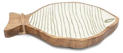 Immagine prodotto di Only Natural – Tagliere in legno – Bianco – 28 × 20 × 2,5 cm