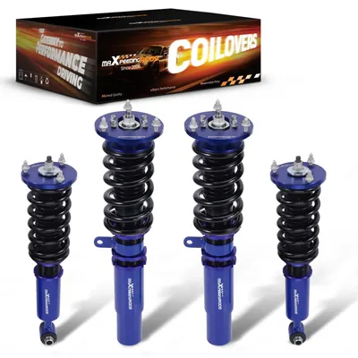 Produktbild von Gewindefahrwerk Coilover für BMW 5er E39 525i 528i 530i 540i - Höhenverstellbar - Öldruck-Stoßdämpfer - Nicht Touring oder M5 - 1996-2003