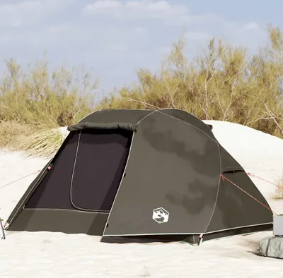 Produktbild von Möbel Angelzelt 5 Personen Braun Wasserdicht - Campingzelte &48076