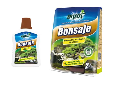 Obrázek produktu pro AGRO CS a.s. Set substrát a hnojivo pro bonsaje, S