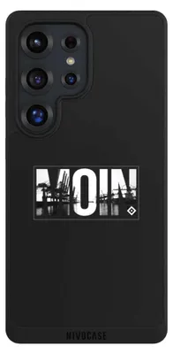 Produktbild von NIVOCASE Handyhülle für Samsung Galaxy S25 Ultra  Hülle NIVOpure Case Schwarz HSV Hamburger SV Offizielles Lizenzprodukt