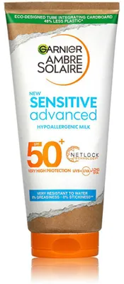 Obrázek produktu pro GARNIER - Ambre Solaire Sensitive Advanced Hypoallergenic Milk SPF50+ 175ml