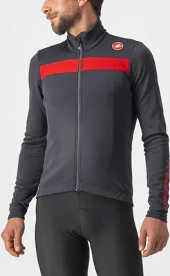 Produktbild von CASTELLI Langarm Fahrradtrikot für den Winter - PURO 3 - Grau M