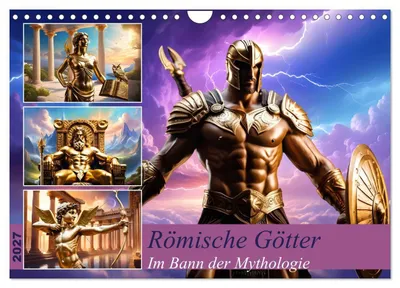 Produktbild von Römische Götter (Wandkalender 2027 DIN A4 quer), CALVENDO Monatskalender