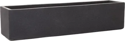 Produktbild von VIVANNO Blumenkasten Beton FLOBO Kasten, Anthrazit matt - 80x18x18 cm