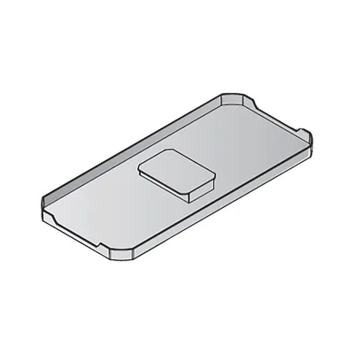 Produktbild von Envi Free Deckel 20852 Grau für Mülleimer 382 x 183 mm