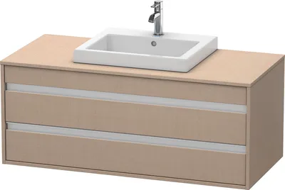 Produktbild von Duravit Waschtischunterschrank Ketho 120x55cm, lei, f Einbauwaschtisch mitt., 2 Schubk.