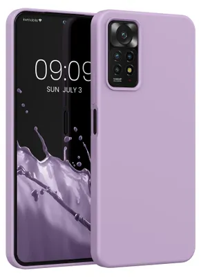 Produktbild von kwmobile Handyhülle für Xiaomi Redmi Note 11 Pro / Note 11 Pro (5G) / Note 12 Pro (4G) Hülle - Case Silikon - Kabelloses Laden - Schutzhülle Cover in