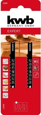 Produktbild von Dekupiersägeblätter grobes Holz 2St. I KWB