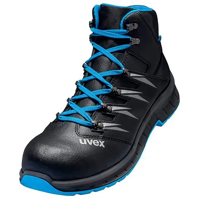 Produktbild von uvex 2 trend Stiefel S2 blau, schwarz Weite 10 Gr. 43