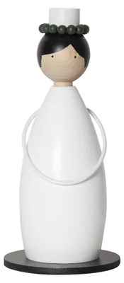 Produktbild von Star Trading 652-95, Leichte Dekorationsfigur, Weiß, IP20, Weiß, 1 Glühbirne(n), E14