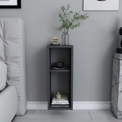 Produktbild von Skye Decor, Sault - Anthracite, Nachttische & -schränke, Anthrazit, 23,2 x 59,6 x 22 cm