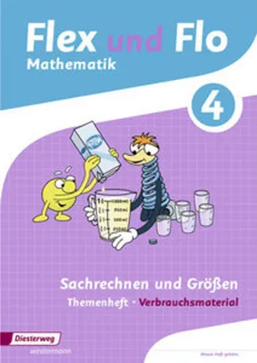 Produktbild von Flex und Flo 4. Themenheft Sachrechnen und Größen: Verbrauchsmaterial