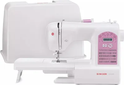 Produktbild von Computer-Nähmaschine Starlet 6699 (weiß/rosa)