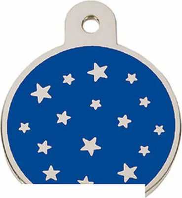 Zdjęcie produktu dla Przywieszka identyfikacyjna Imarc PetScribe Passion Blue w kolorze srebrnym