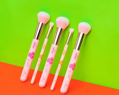 Produktbild von Essence 943234, Basislidschattenpinsel, Abgerundet, Dichte, Synthetisch, Gold, Pink, Weiß, Frauen