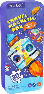 Productafbeelding van Mieredu magnetische puzzeldoos, speelgoed, Space Odyssey, reiseditie