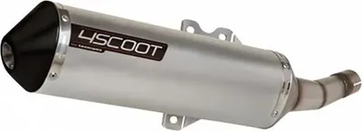 Produktbild von Tecnigas 4scoot Kymco Super Dink 125i Nicht Homologierter Schalldämpfer Silber Not Homologated Silber Not Homologated