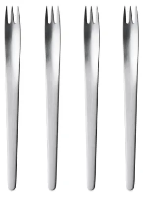 Productafbeelding van Georg Jensen - Bestekset van Arne Jacobsen, bestaande uit 4 vorken