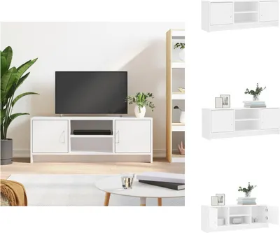 Produktbild von vidaXL TV-Schrank Weiß 102x30x37,5 cm Holzwerkstoff -  TV-Möbel