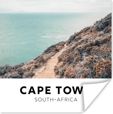 Produktbild von MuchoWow® Poster Südafrika - Kapstadt - Natur 50x50 cm - Wohnzimmerdekoration