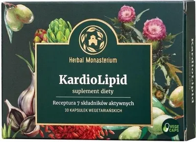 Produktbild von KardioLipid Kräuterergänzung, 30 Kapseln
