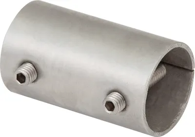 Produktbild von Edelstahl Rohrverbinder mit Schrauben