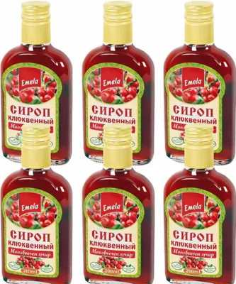 Produktbild von Emela Sirup Moosbeeren 200ml ( 6 St. )