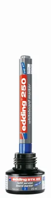 Obrázek produktu pro Edding 250, 1 kusů, Žlutá, Zaoblený hrot, 1,5 mm, 3 mm, 138 mm
