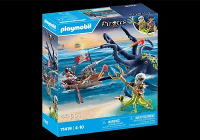 Produktbild von 71419 Pirates Kampf gegen den Riesenoktopus, Konstruktionsspielzeug