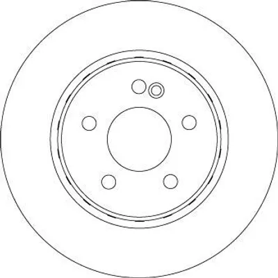 Produktbild von 2x TRW Bremsscheibe DF6646S passend für MERCEDES-BENZ C-Klasse T-modell (S205)