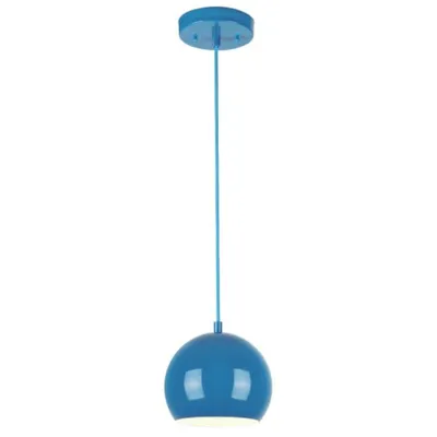 Produktbild von Pendelleuchte Hochglanz Blau mit 1 Lichtquelle