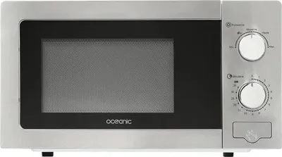 Obrázek produktu pro Mikrovlnná trouba OCEANIC MO20S, 20 l, 700 W, monofunkční, stříbrná, šířka 45 x výška 24 x hloubka 32,1 cm
