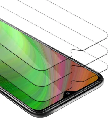 Produktbild von Cadorabo 3x Panzer Folie für Xiaomi Redmi 8A Schutzfolie in natur Folie Tempered Display-Schutzglas