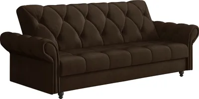 Produktbild von MIRJAN24 Schlafsofa Bona, Sofa mit Bettkasten und Schlaffunktion, Holzfüße in der Farbe Schwarz, 240x90x90 cm (Farbe: Kronos 06)