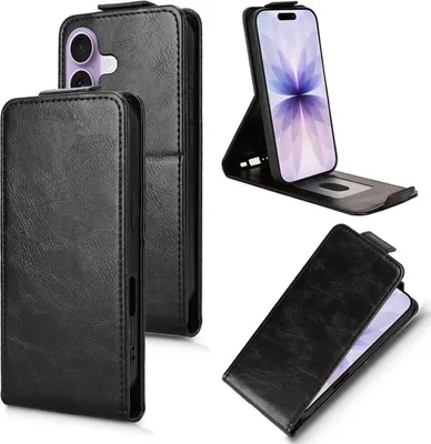 Immagine prodotto di Custodia Flip per Apple iPhone 17 Portafoglio magnetico in  Nero