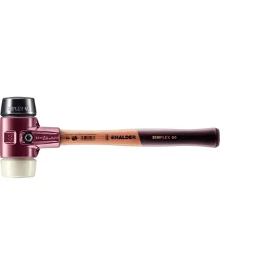 Produktbild von Halder SIMPLEX-Schonhammer 60  GUMMIK./NYLON TE SIMPLEX-