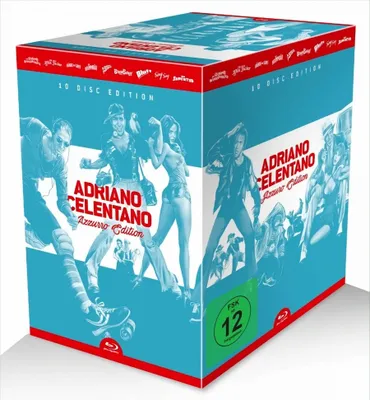 Produktbild von Adriano Celentano Azzurro-Edition (9 Blu-rays + 1 CD)
