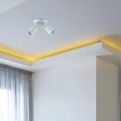 Obrázek produktu pro Nástěnné svítidlo V-TAC 2xGU10 Bílá VT-897