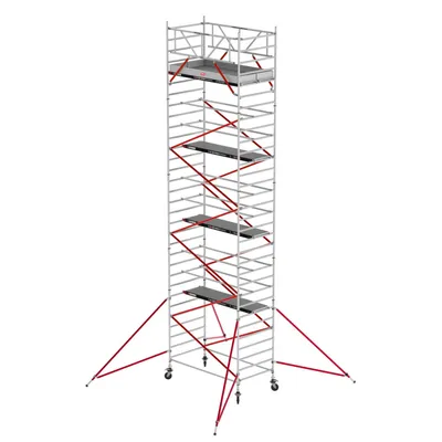 Produktbild von Altrex Fahrgerüst RS Tower 52 Aluminium mit Fiber-Deck Plattform 10,20m AH 1,35x2,45m