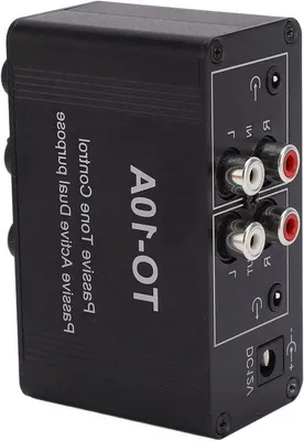 Image de Préamplificateur stéréo à faible puissance, réglages des aigus et des graves, circuit Ne5532 avec sortie casque (3,5 mm)