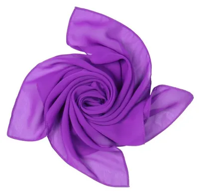 Immagine prodotto di Foulard quadrato da giocoleria in poliestere 60 x 60 cm per danza e giocoleria