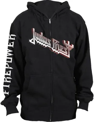 Obrázek produktu pro Judas Priest - "Firepower" mikina s kapucí pro muže/dámy uni RO9176 (S) (Black)