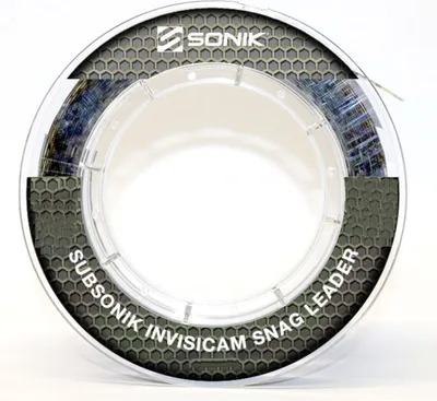 Produktbild von Sonik Subsonik Invisicam Snag Leader - 100m Angelschnur, Durchmesser/Tragkraft:0.65mm / 65lb