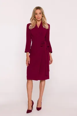 Produktbild von Stylove Midikleid für Frauen Aishik S415 bordo XXL