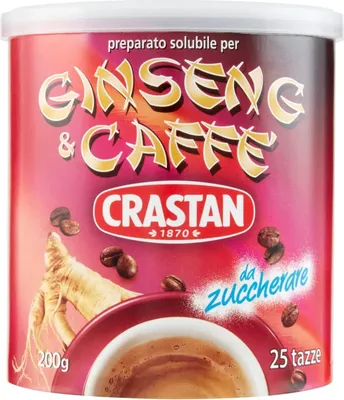 Produktbild von Crastan Instant Ginseng- und Kaffeegetränk (200 g, 25 Tassen)