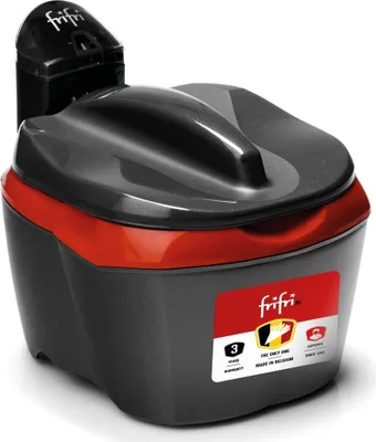 A studio shot of a deep fryer.