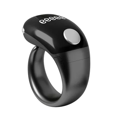 Produktbild von Tasbih Zikr Smart Ring als digitaler Gebetszähler, verstellbar, wasserdicht und App-unterstützt