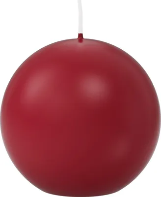 Produktbild von Kugelkerzen Altrot Ø 80 mm, 6 Stück